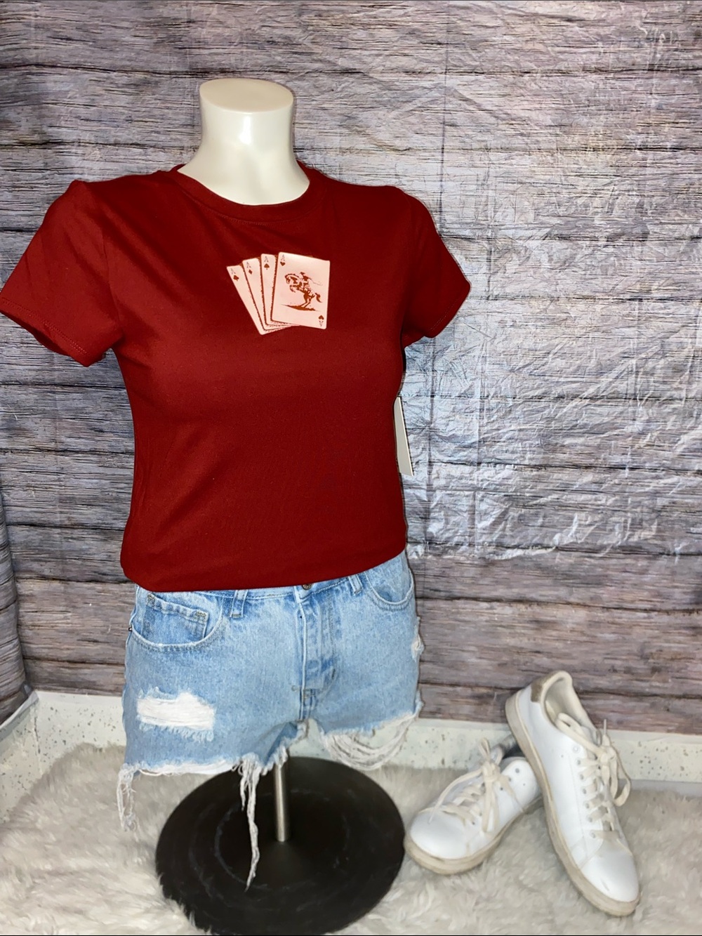 Frankee & Skylarr Short Sleeve Soft Graphic  Tee